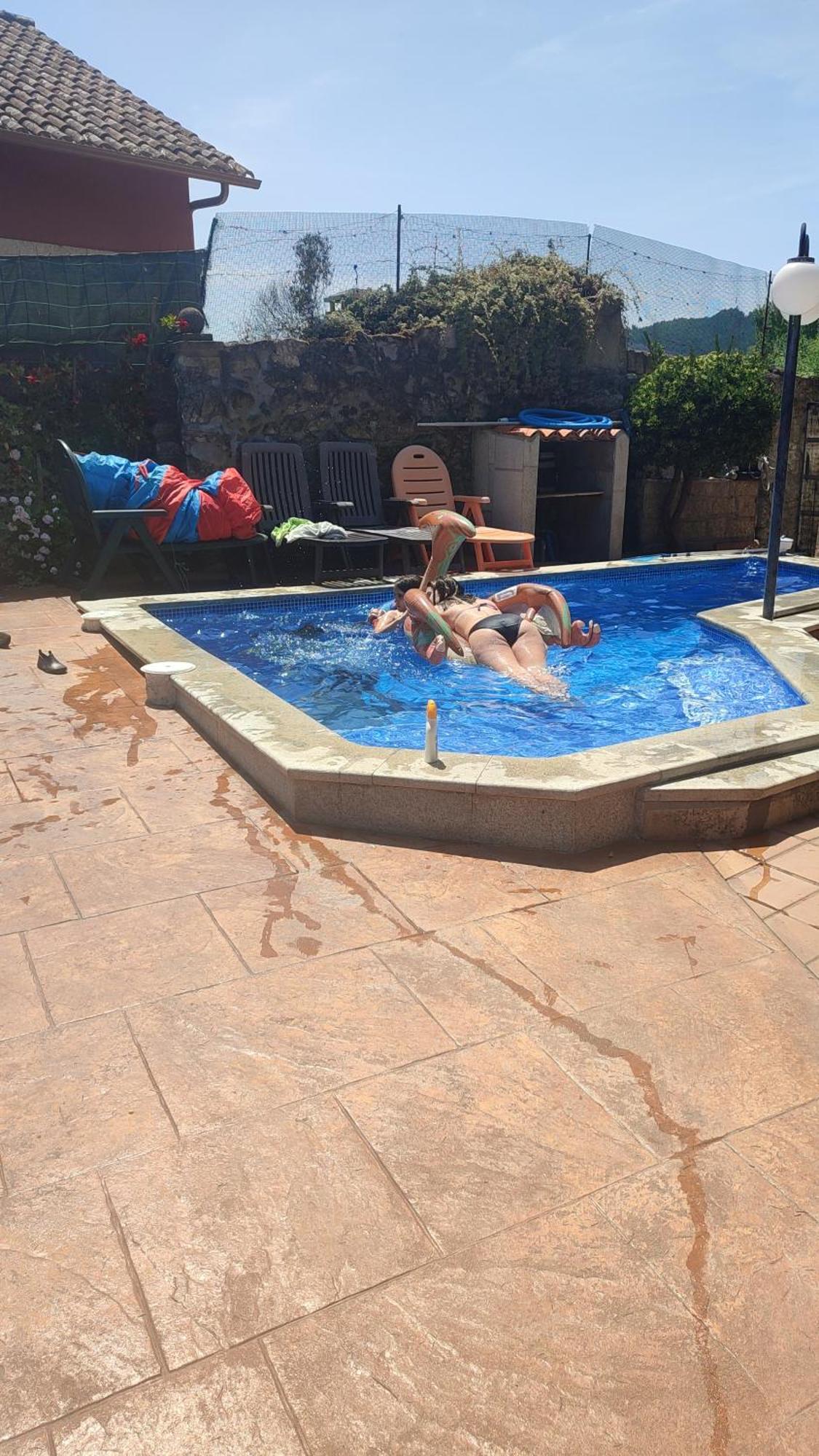 Villa Grana Medrano Pontevedra Esterno foto